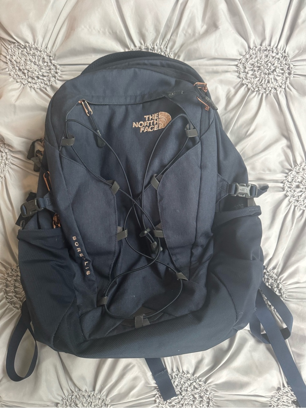 The North Face Jester Luxe dark blue Backpack - Picture 2 of 9